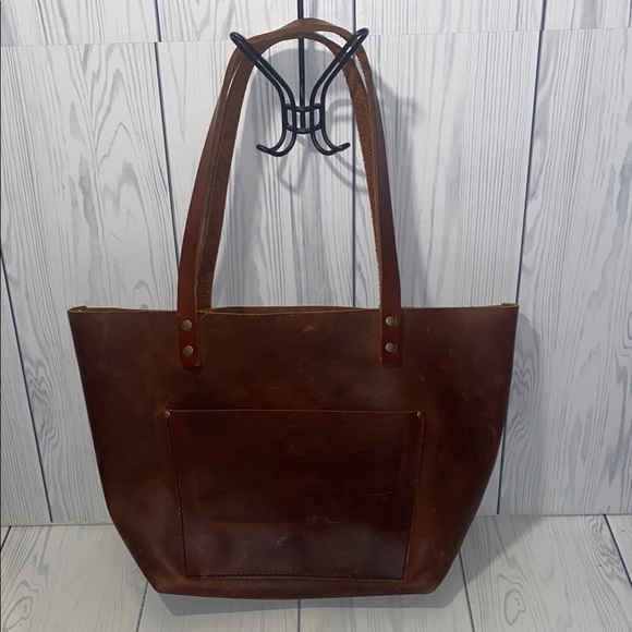 Portland Leather Handbags - Portland Leather Goods Unicorn Honey Large Tote
